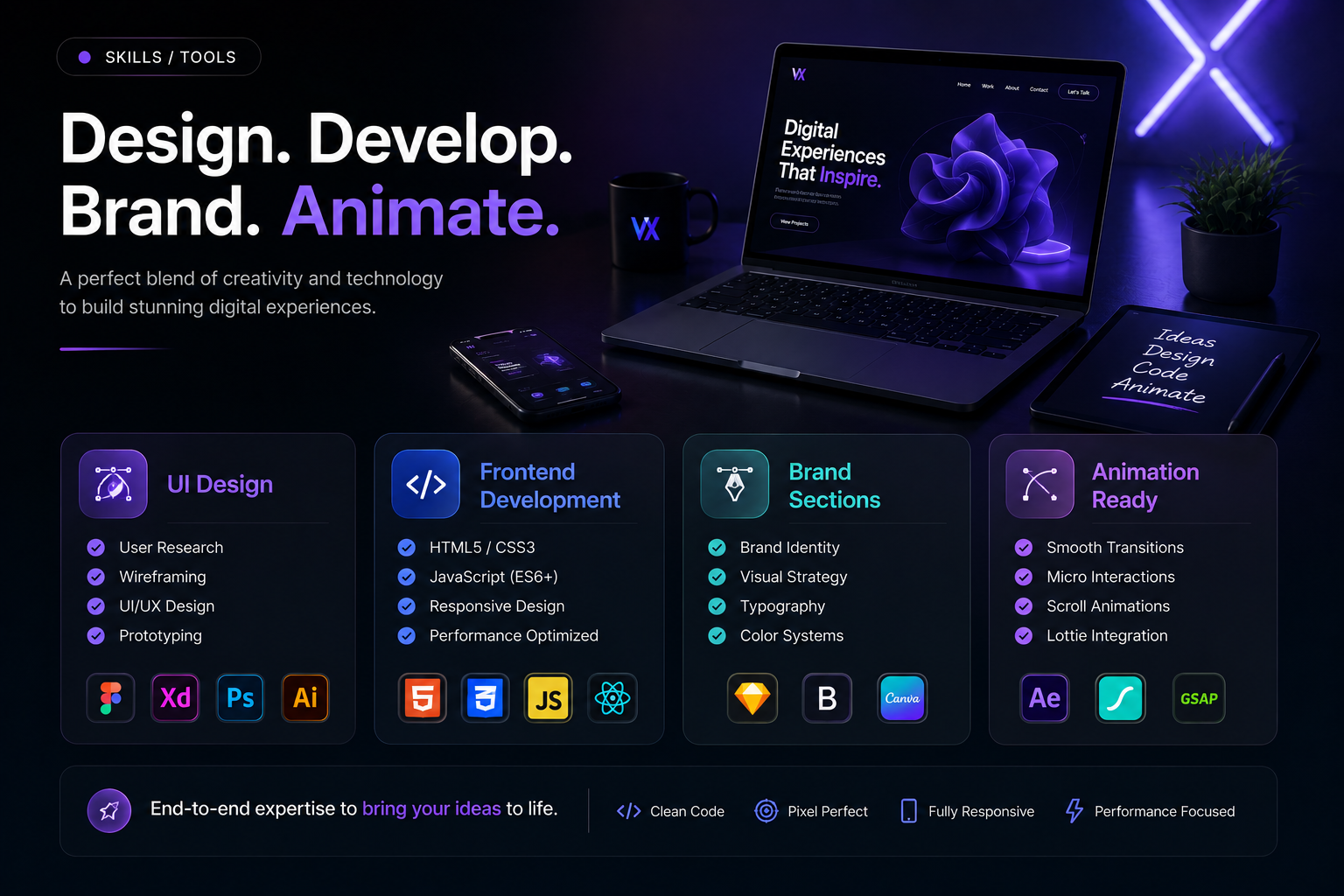 VisionX tools and skills